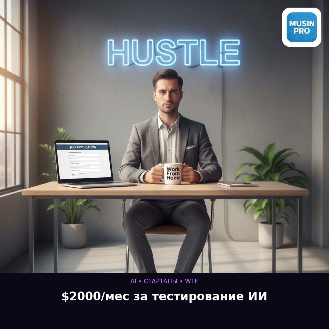 😶 AI-стартап ищет сотрудников. Требования: 18+, без стеснения, умение описывать