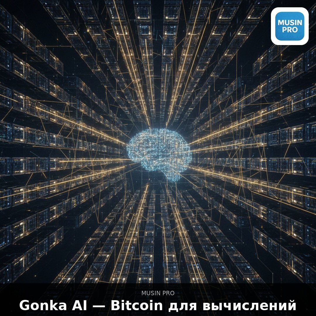 ⚡️ Gonka AI — это Bitcoin, но для вычислений  Майнеры больше не добывают бессмыс