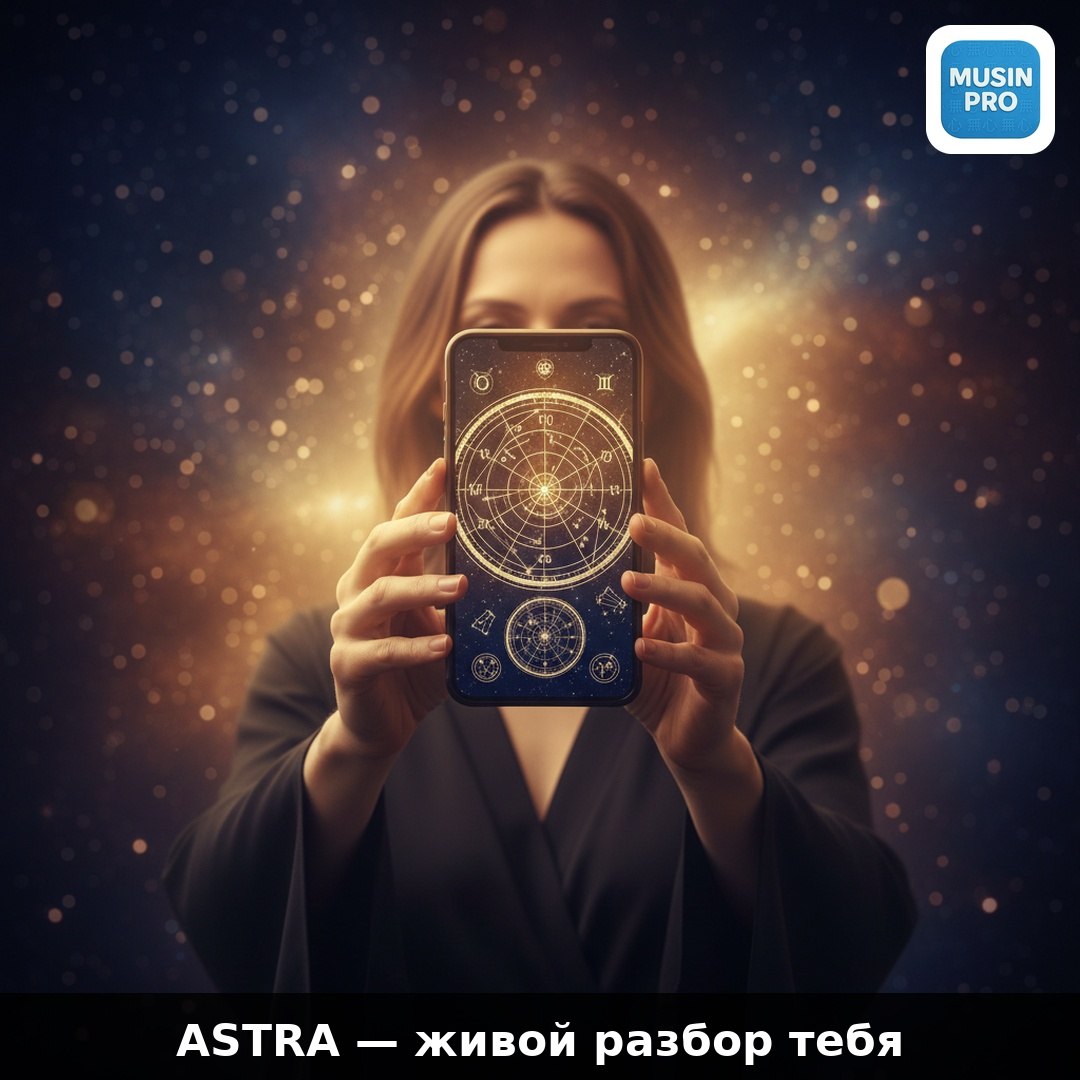 ✨ ASTRA — один бот вместо астролога, нумеролога и Human Design коуча @youastra_