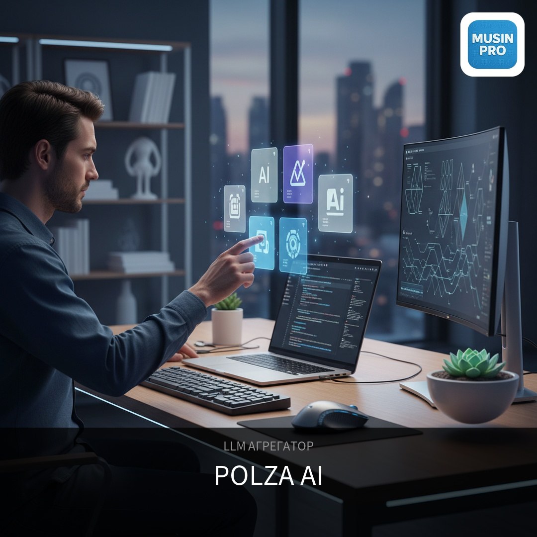π 400+ AI-ΠΌΠΎΠ΄Π΅Π»Π΅ΠΉ ΡΠ΅ΡΠ΅Π· ΠΎΠ΄ΠΈΠ½ API β ΠΈ Π²ΡΡ ΡΡΠΎ Ρ ΠΎΠΏΠ»Π°ΡΠΎΠΉ ΡΠΎΡΡΠΈΠΉΡΠΊΠΎΠΉ ΠΊΠ°ΡΡΠΎΠΉ. Polza