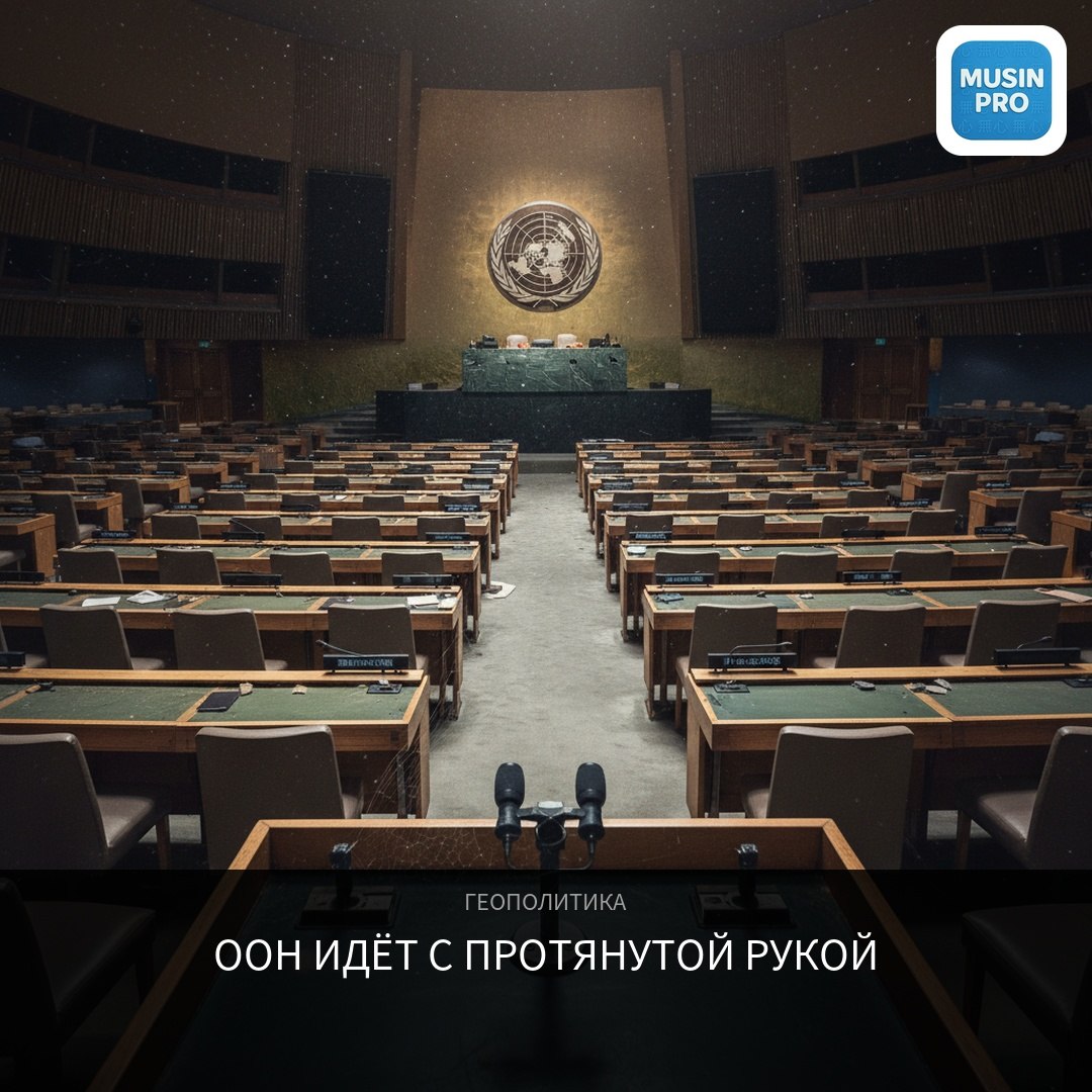 🏛️ ООН на грани банкротства. Организация, которая 80 лет «поддерживала мир», не