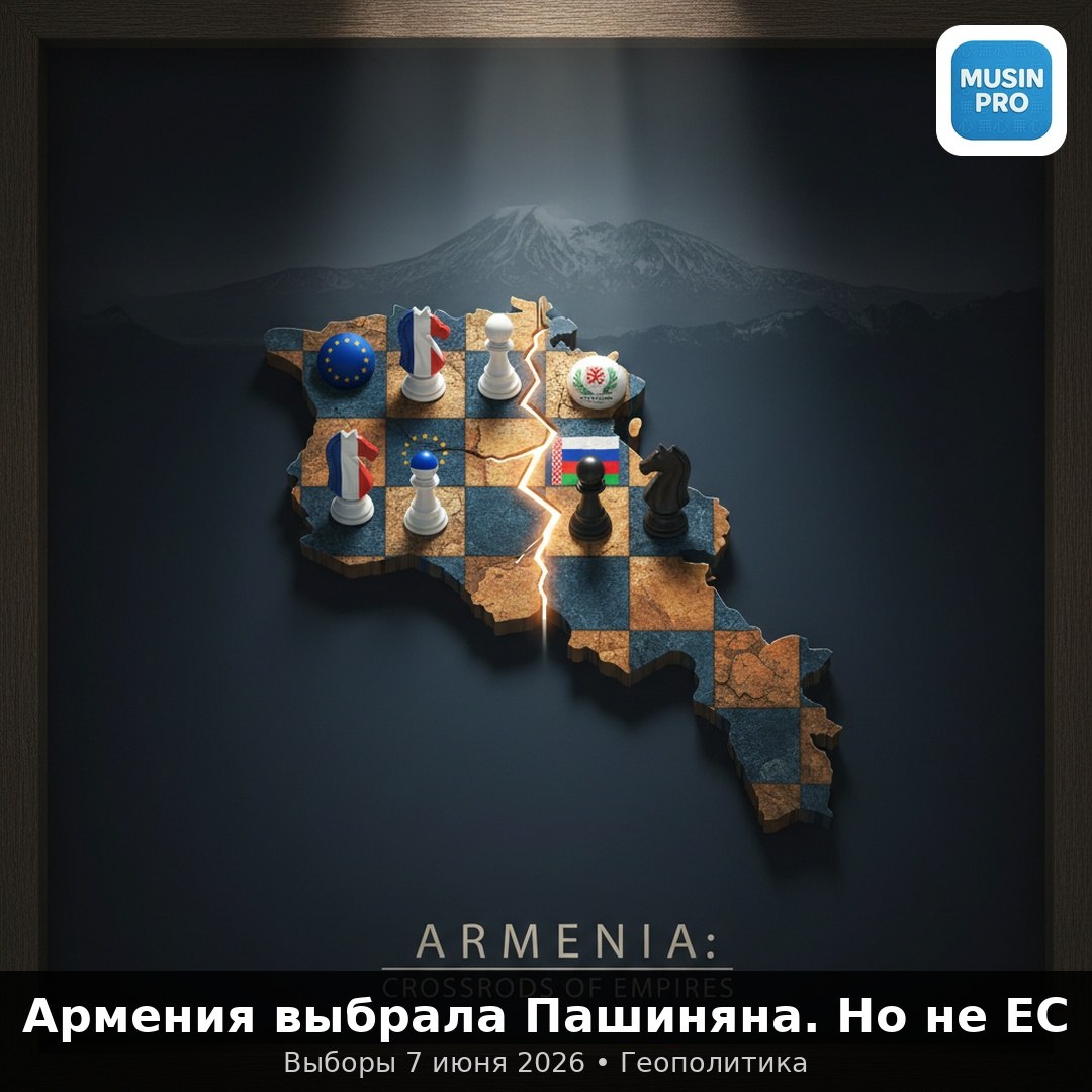 🇦🇲 Армения выбрала Пашиняна. Но не то, что думает ЕС  7 июня «Гражданский догово