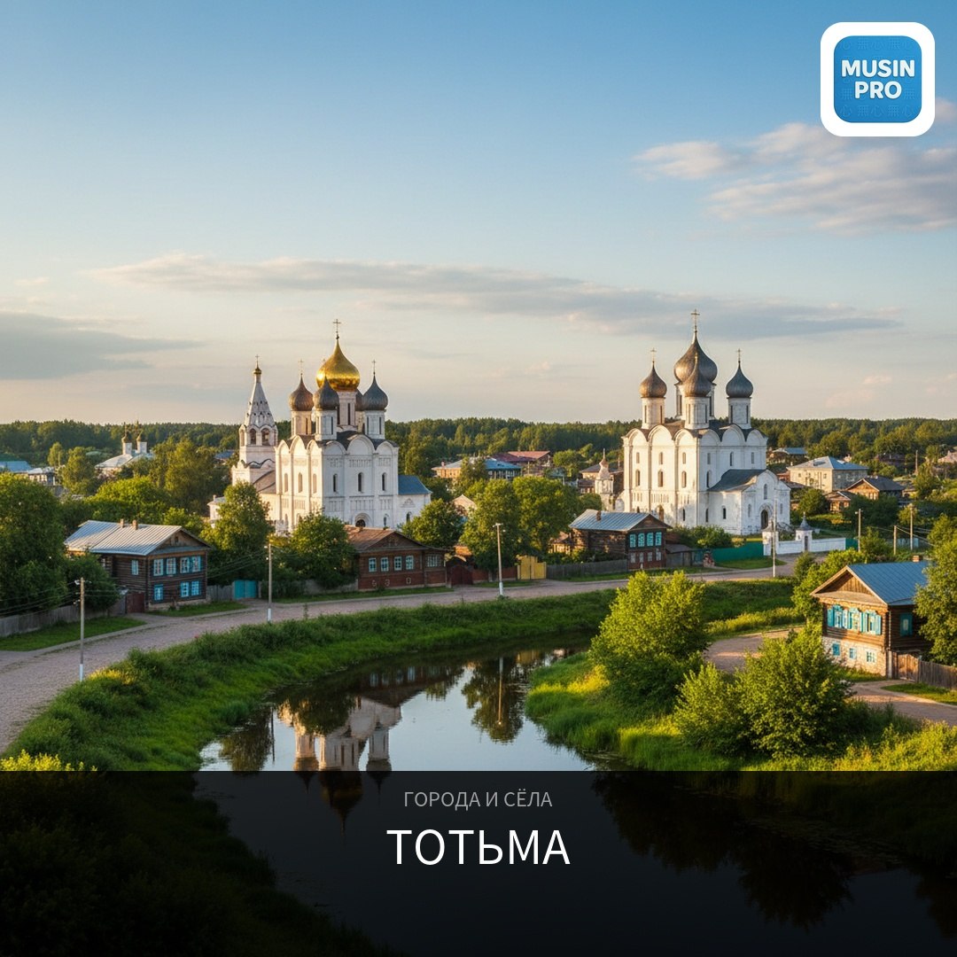 ⚓️ Тотьма — город, который снаряжал экспедиции на Аляску и до сих пор не сдаётся