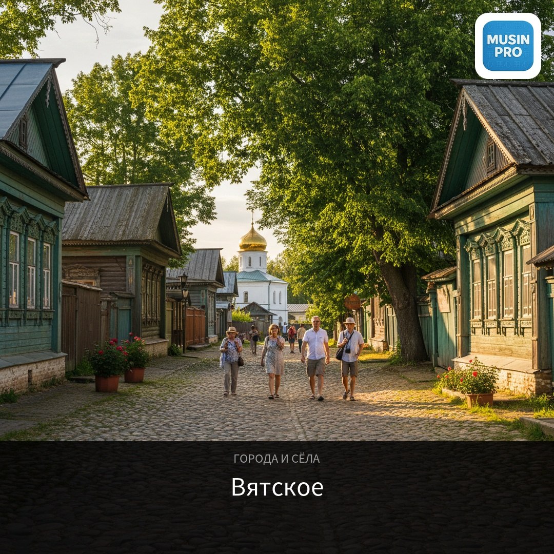🏡 Вятское — купеческое село, которое умирало. А стало первым частным музеем феде