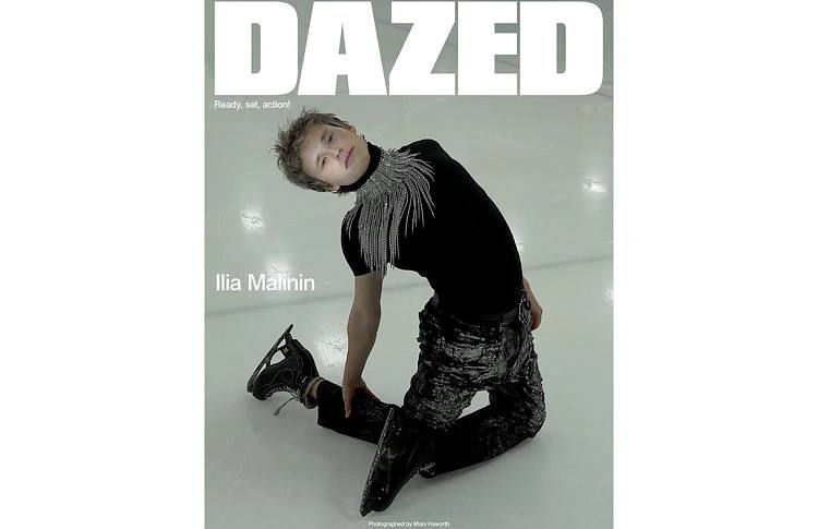Фото недели: фигурист Илья Малинин на обложке Dazed  21-летний спортсмен, завоев