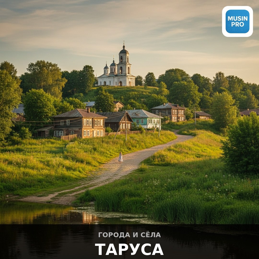 🏡 Таруса — город на Оке, который не захотел меняться. Калужская область, 101 км