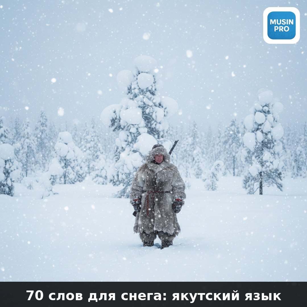 ❄️ В якутском языке 70+ слов для снега — каждое точнее прогноза погоды Учёные С