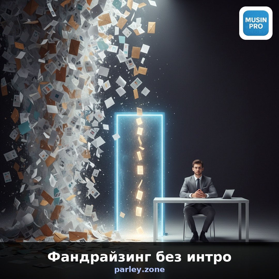 🤝 Parley — фандрайзинг без introductions. Стартап поднял проблему, которую все