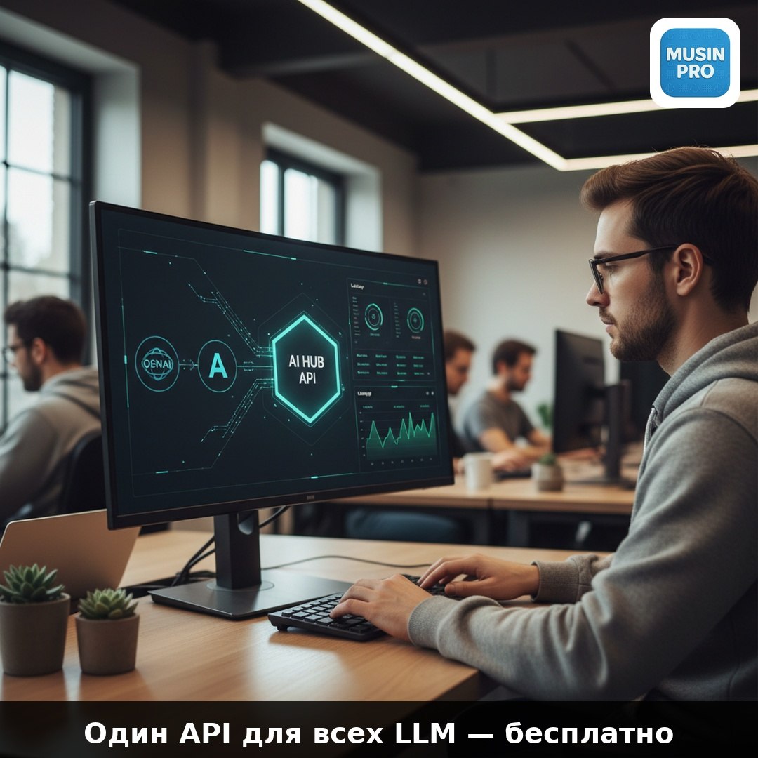 🔀 Один API для всех LLM — и это бесплатно  Concentrate AI вышел из стелса: один 