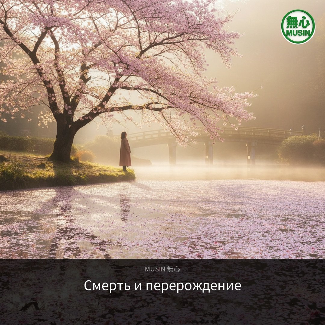 🌸 Смерть и перерождение / Ринэ (輪廻)  Запад боится смерти. Восток — удивляется эт