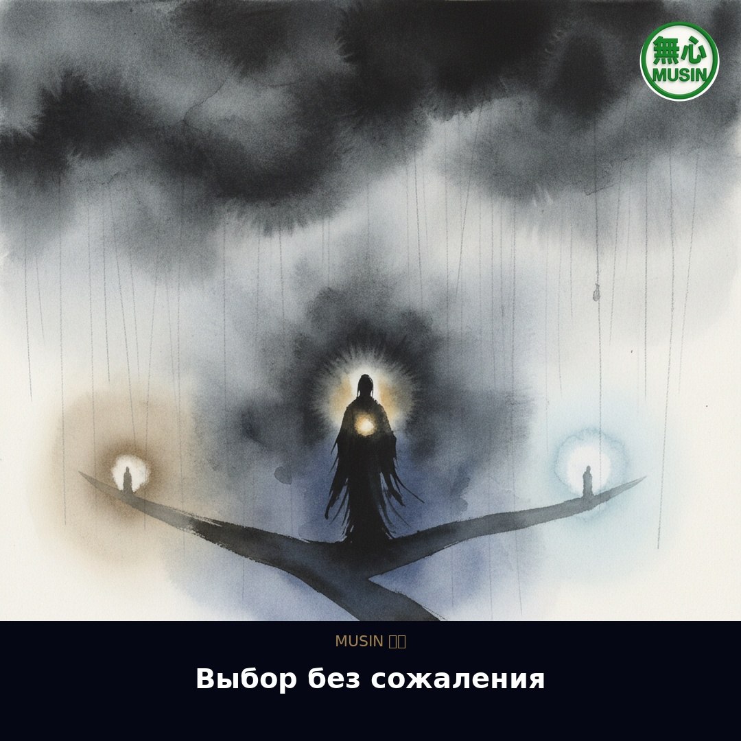 🔀 Выбор без сожаления  Мы боимся выбирать — потому что боимся ошибиться. Но сожа