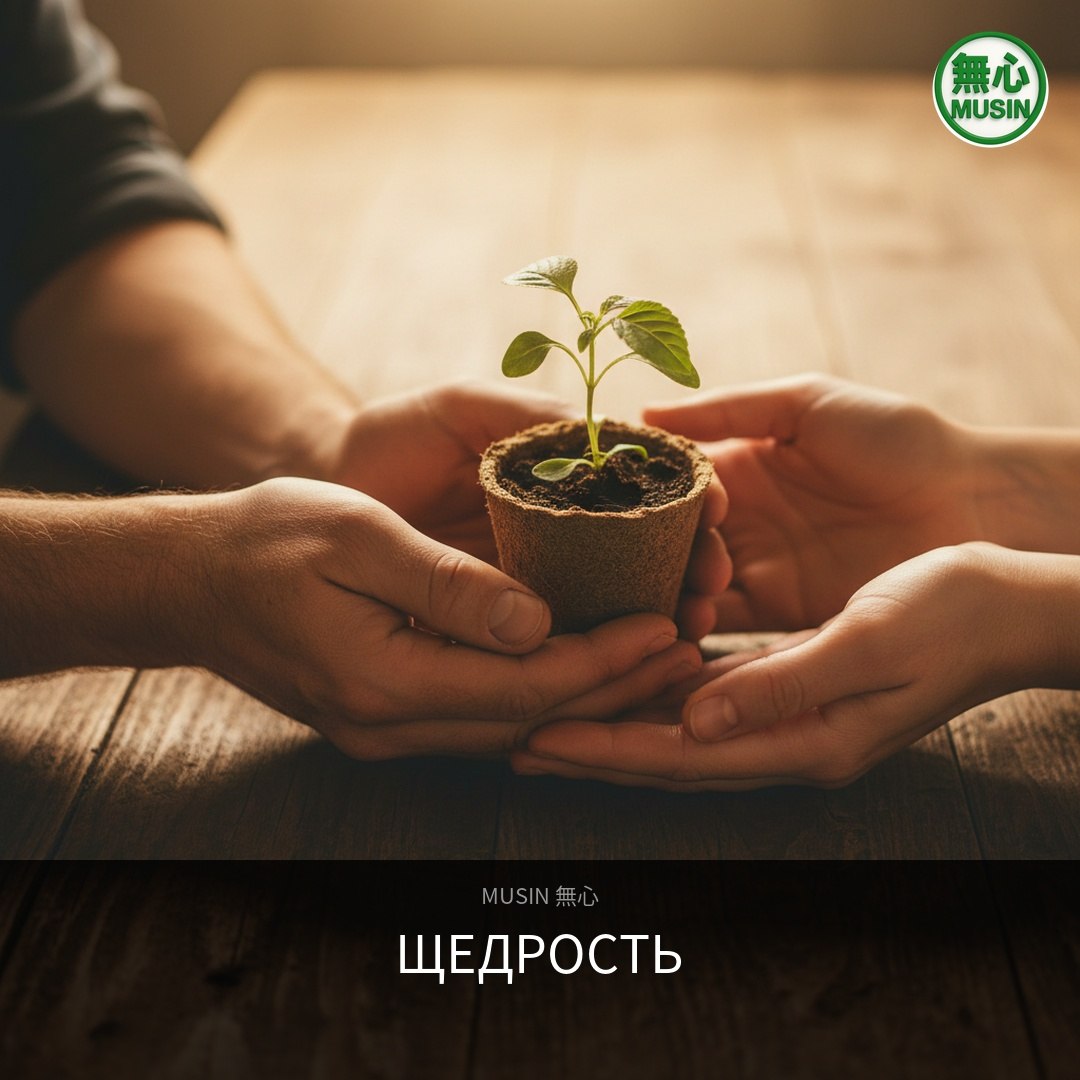 🌱 Щедрость — это не про деньги. Это про свободу от страха нехватки. Скупой чело