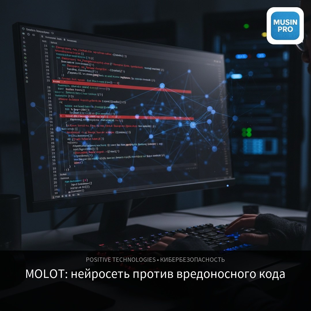 🔨 MOLOT от Positive Technologies — нейросеть против вредоносного кода, которого 